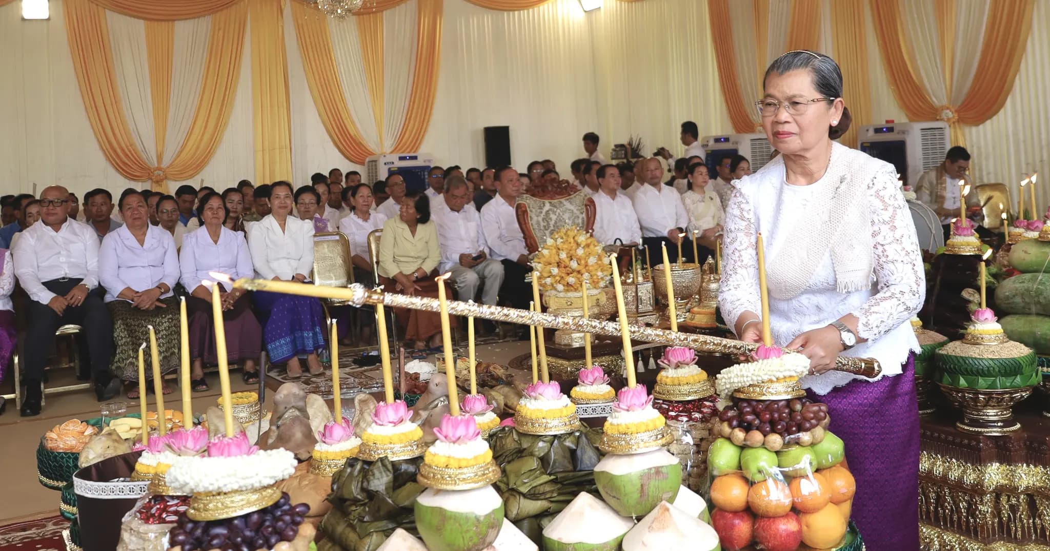 ពិធីក្រុងពាលីបញ្ចុះបឋមសិលាសាងសង់រូបសំណាក់ «មេទ័ពសំរិទ្ធ»
