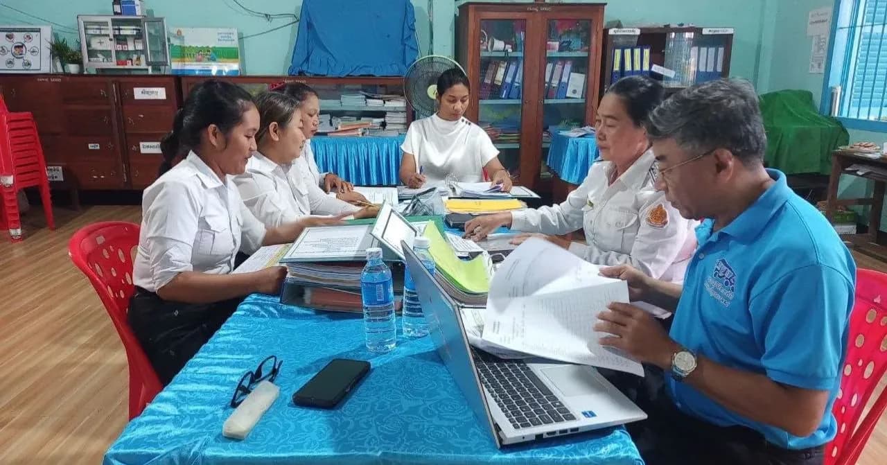 មន្ទីរអប់រំ យុវជន និងកីឡាខេត្ត ចុះជួយរៀបចំឯកសារតាមក្រូណូស្តង់ដាសាលារៀនគំរូ នៅមត្តេយ្យសិក្សាធនធានខេត្ត ដើម្បីលើកកម្ពស់គុណភាពអប់រំកុមារតូច