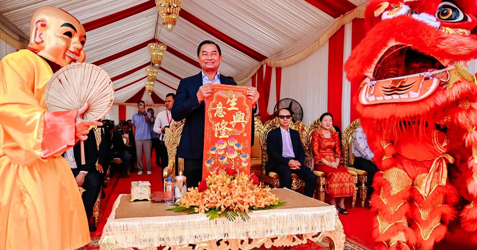បើកការដ្ឋានសាងសង់គម្រោងបំបែកខ្យល់ទ្រង់ទ្រាយធំ ទុនវិនិយោគ ១០លានដុល្លារ