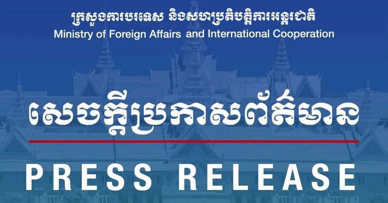កម្ពុជាតវ៉ាចំពោះការរំលោភបំពានជាបន្តបន្ទាប់របស់ថៃលើអធិបតេយ្យ និងបូរណភាពទឹកដីកម្ពុជា  Cambodia Protests against Thailand's Persistent Violations of Cambodian Sovereignty and Territorial Integrity