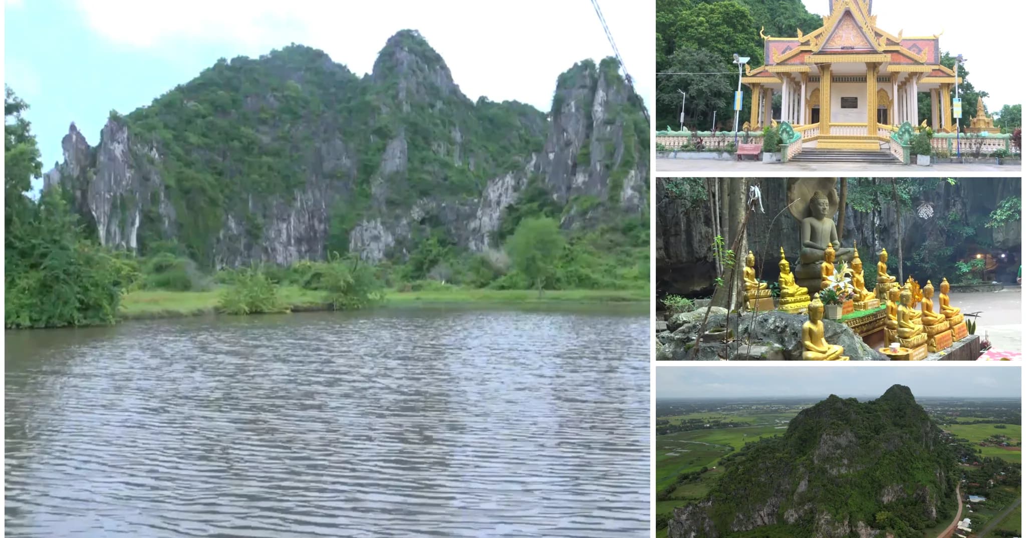 ស្រុកកំពង់ត្រាចមានរមណីយដ្ឋានទាក់ទាញ៦កន្លែងដែលបាន និងកំពុងជួយលើកម្ពស់ជីវភាពពលរដ្ឋ