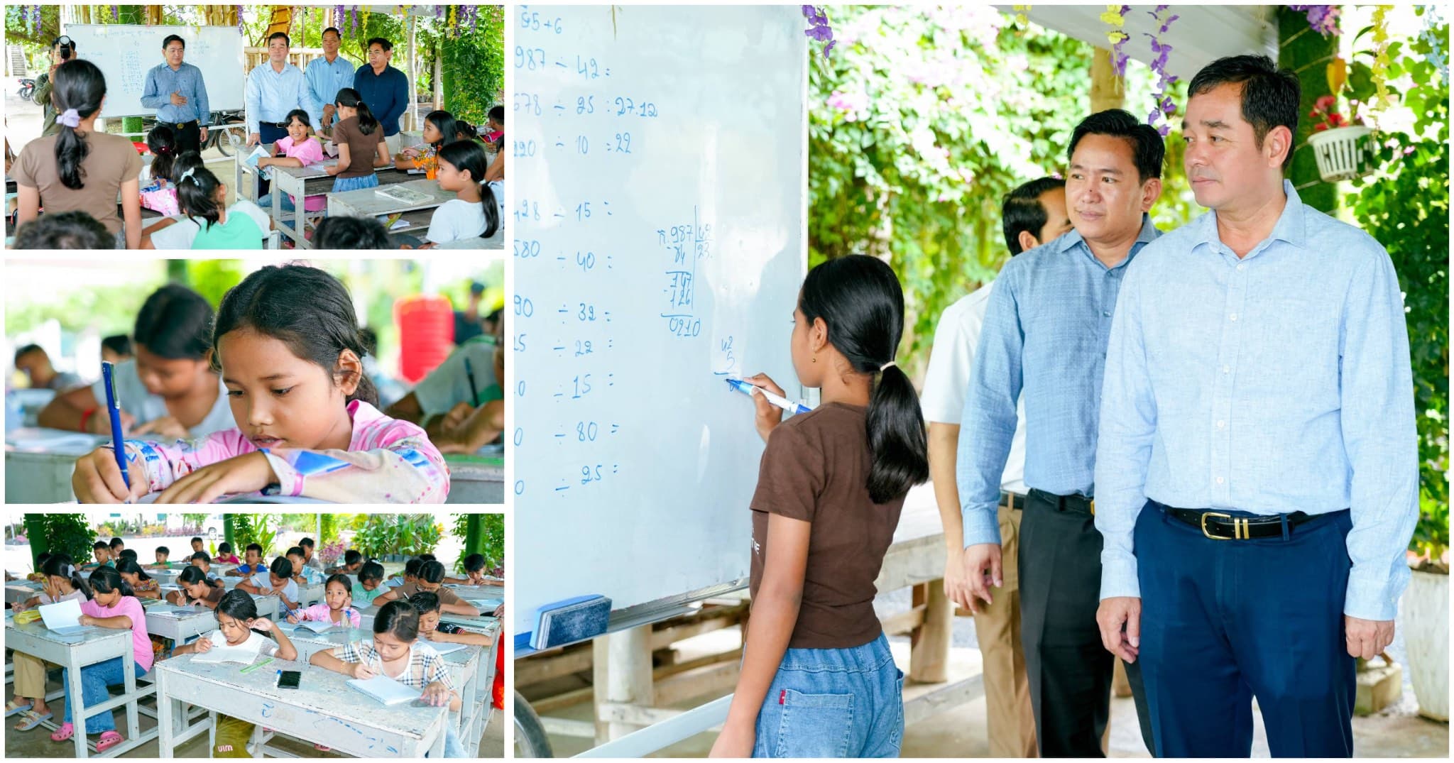 អភិបាលខេត្តកំពង់ចាម អញ្ជើញចុះសួរសុខទុក្ខ និងសំណេះសំណាលជាមួយកុមារកំព្រានៅមជ្ឈមណ្ឌលកុមារកំព្រាខេត្ត