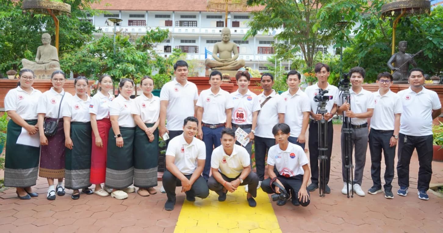 ទិដ្ឋភាពខ្លះៗនៃការចាប់ផ្ដើមយុទ្ធនាការនិយាយថាទេ ចំពោះព័ត៌មានក្លែងក្លាយជំហានទី២ ខេត្តសៀមរាប