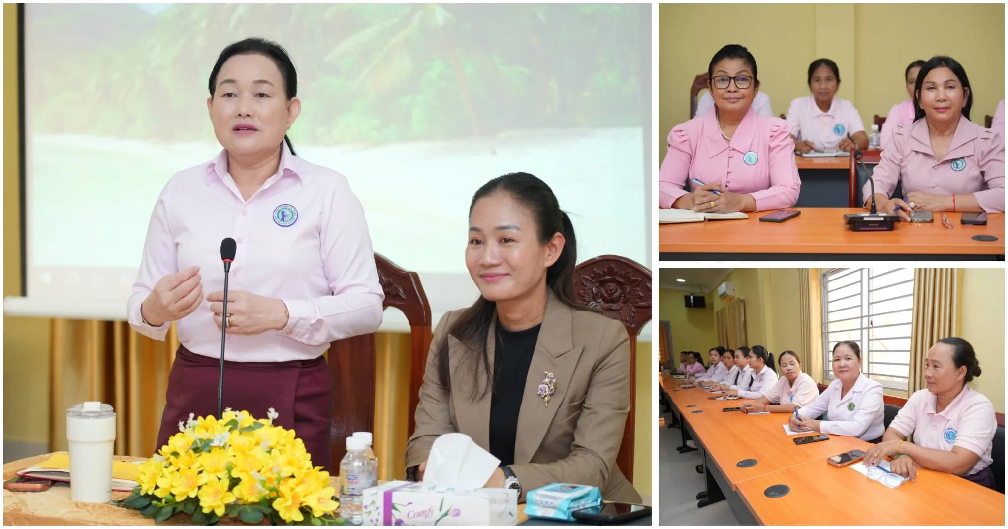 សាខាសមាគមនារីខេត្តកំពង់ចាម រៀបចំពិធីផ្សព្វផ្សាយស្តីពី «គន្លឹះដោះស្រាយបញ្ហា និងការចូលរួមបង្កើនភាពរីកចម្រើនក្នុងគ្រួសារ»