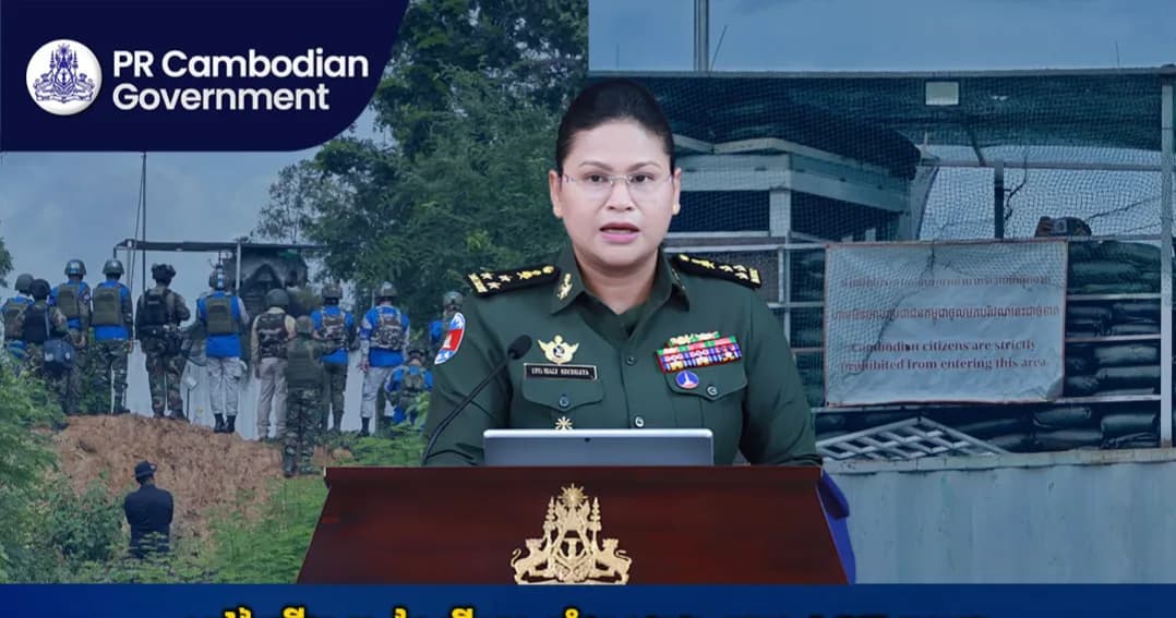 AOT កម្ពុជា ចុះសង្កេតការណ៍ ផ្ទៀងផ្ទាត់ស្ថានភាពតាមព្រំដែនកម្ពុជា-ថៃ បានត្រួតពិនិត្យទីតាំងចំនួន ១៤ ដែលមានទូកុងតឺន័រចំនួន ៤៤ ដែលយោធាថៃបានដាក់ពង្រាយ និងកាន់កាប់ដោយខុសច្បាប់ នៅតំបន់ច្រកបឹងត្រកួន ខេត្តបន្ទាយមានជ័យ