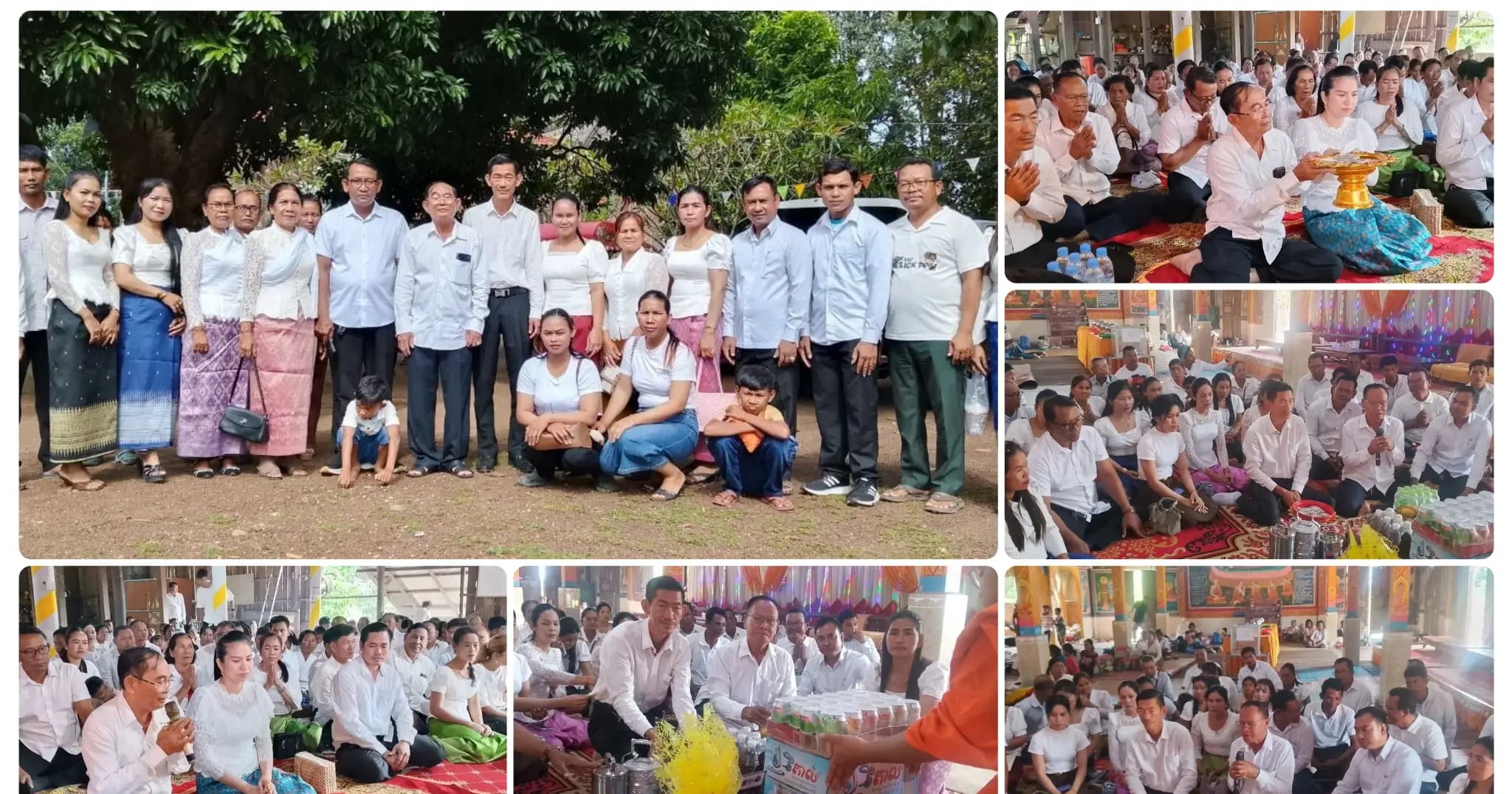 បណ្ឌិត ហេង សំណាង ដឹកនាំក្រុមការងារចូលរួមកាន់បិណ្ឌវេនទី១២ជាមួយពលរដ្ឋ ដើម្បីឧទ្ទិសកុសលដល់ញាតិកាទាំង៧សណ្តាន និងវីរៈកងទ័ពពលី ពីរវត្តក្នុងឃុំទួលគ្រើល