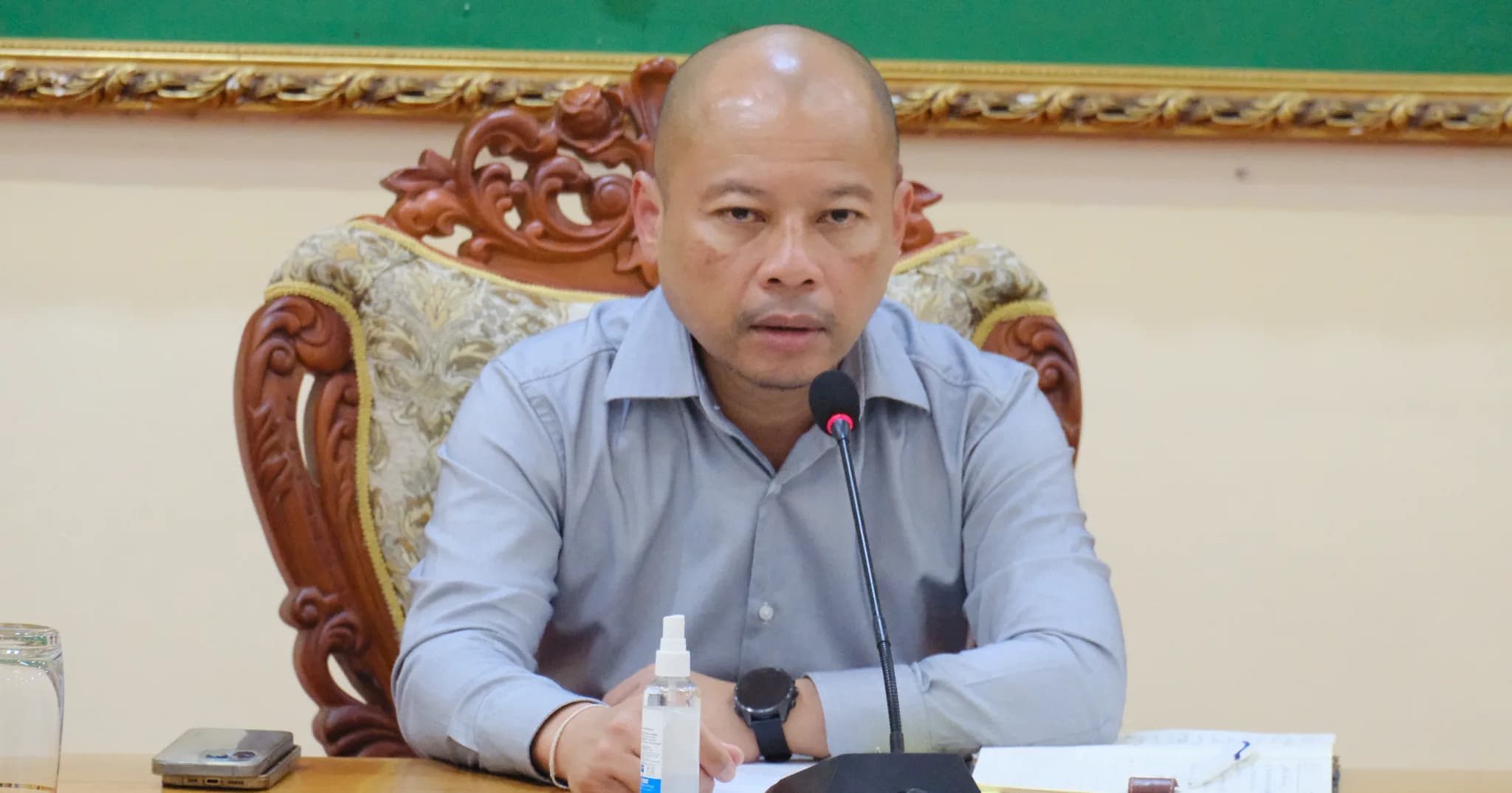 កិច្ចប្រជុំពិភាក្សាលើការងារអនុវត្តសាងសង់គម្រោងមជ្ឈមណ្ឌលជាតិ ព្យាបាល និងស្តារនីតិសម្បទា អ្នកញៀនគ្រឿងញៀន នៅស្រុករមាសហែក