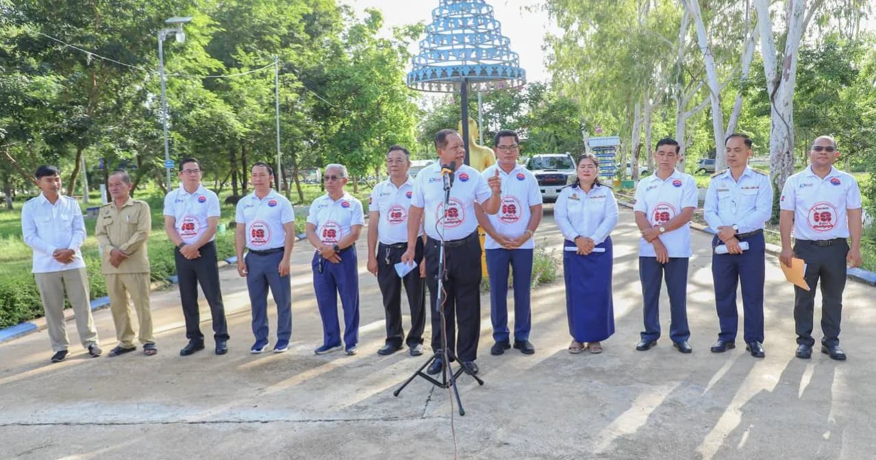មន្ទីរព័ត៌មានខេត្តកំពង់ឆ្នាំង បន្តធ្វើយុទ្ធនាការ « និយាយថាទេចំពោះព័ត៌មានក្លែងក្លាយ » ជំហានទី២ នៅវិទ្យាល័យហ៊ុន សែន រលាប្អៀរ
