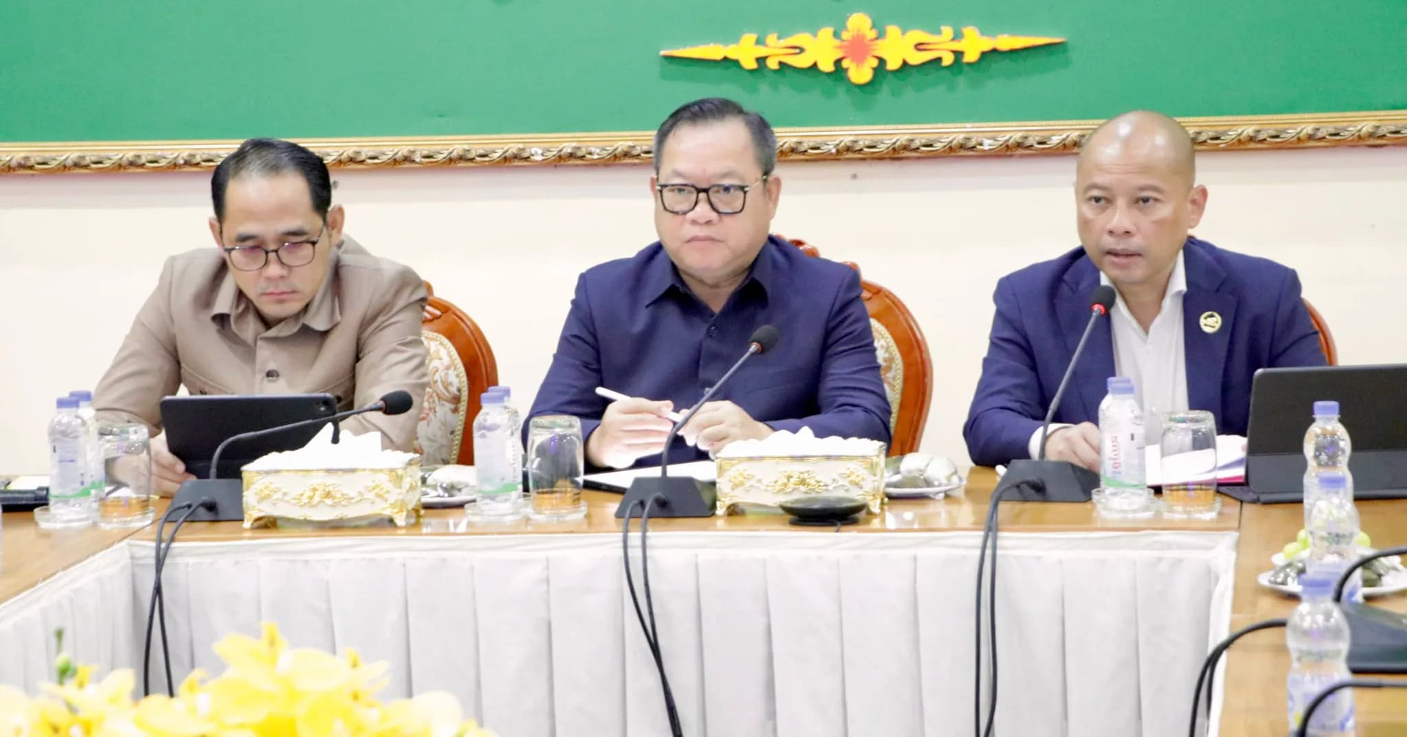 ប្រជុំការងារជំរុញចុះបញ្ជីដីនៅភូមិសាស្ត្រខេត្តស្វាយរៀង