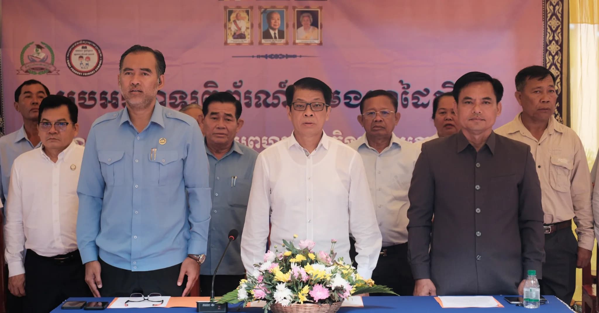 វិទ្យាល័យគោកព្រីង ខេត្តស្វាយរៀង រៀបចំពិធីបើក «ពិពណ៌កម្រងស្នាដៃសិស្ស»